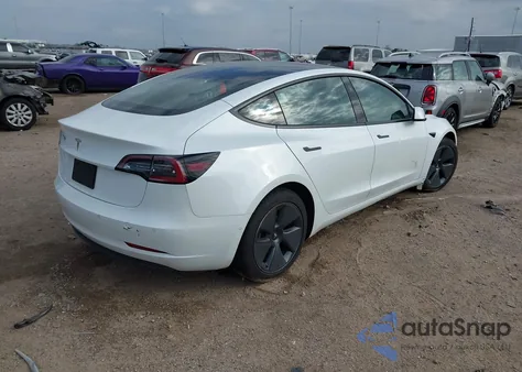 2022 Tesla Model 3 Rear-Wheel Drive from USA, damaged, VIN 5YJ3E1EA0NF305416